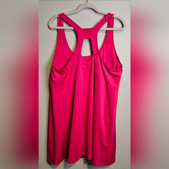 Ideology Hot Pink Racerback  Dress Size 3X - Picture 4 of 14
